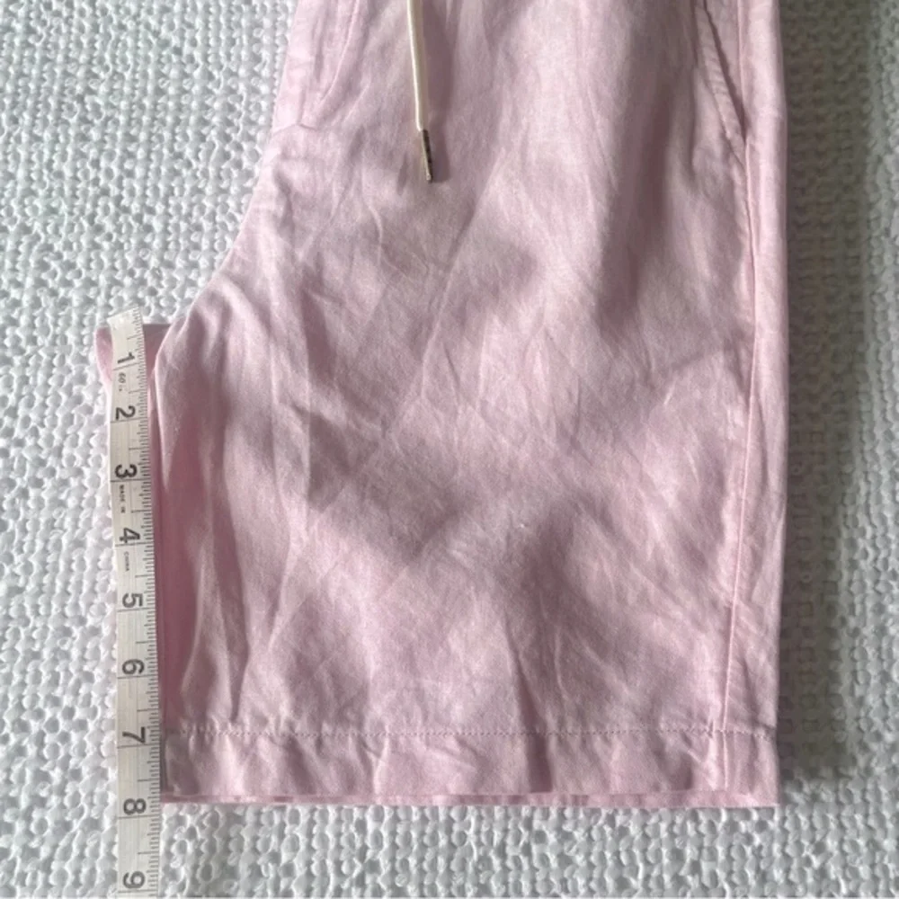 Scotch & Soda Fave Linen Cotton Bermuda Shorts Regular Fit Mens Small NWT Pink